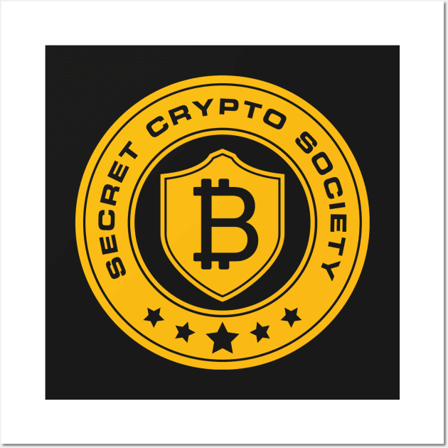 Secret Crypto Society Wall Art by skinnyrepublic